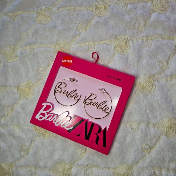 Zara Barbie earrings. Gold plated - Picture 3 of 3